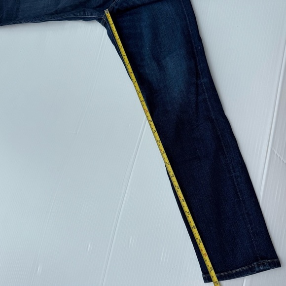 Agolde Sophie high rise skinny crop Deep Indigo Jeans - Picture 4 of 10